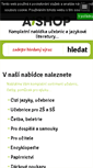 Mobile Screenshot of ajshop.cz