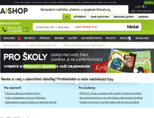 Tablet Screenshot of ajshop.cz